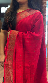 RAW SILK SAREE 04122516