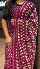 CHANDERI UNSTITCHED SALWAR 04122526