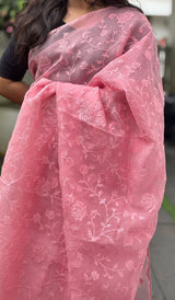 ORGANZA SAREE 0312255