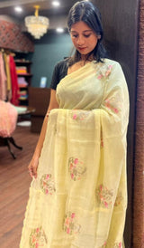 KORA CHANDERI SAREE 09122517