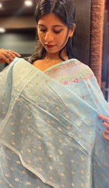 KORA CHANDERI SAREE 09122522