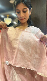 TISSUE ORGANZA SAREE 11122526