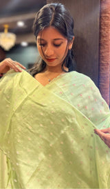 KORA CHANDERI SAREE 09122518