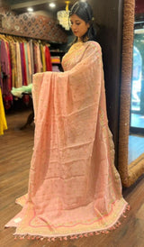 KORA CHANDERI SAREE 09122523