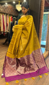 COTTON BANARASI SAREE 08122572