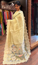ORGANZA SAREE 09122512