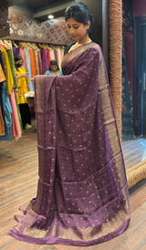 SATIN VISCOSE SAREE 11122516