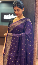 SATIN VISCOSE SAREE 11122514