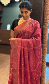 SATIN VISCOSE SAREE 11122512