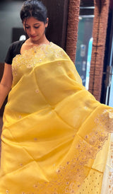 ORGANZA SAREE 09122514