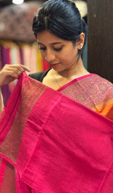 KORA CHINIYA SILK SAREE 11122545