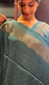 SATIN VISCOSE SAREE 11122510