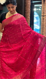 SATIN VISCOSE SAREE 11122511