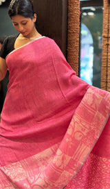 LINEN SAREE 15122529