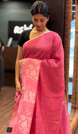 LINEN SAREE 15122529