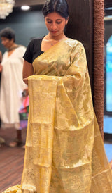 KORA ORGANZA SAREE 1612255