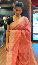 KORA CHANDERI SAREE 17122519