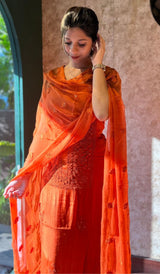 CHIKANKARI UNSTITCHED SALWAR 18122513