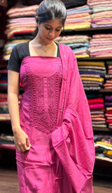 CHIKANKARI UNSTITCHED SALWAR 18122517