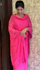 CHIKANKARI UNSTITCHED SALWAR 18122520