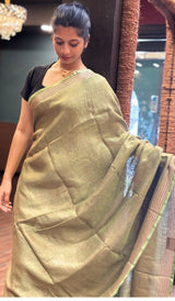 LINEN SAREE 23122510