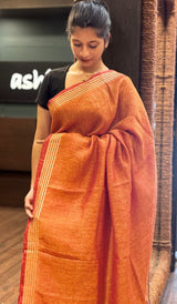 LINEN SAREE 23122512