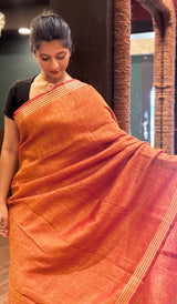 LINEN SAREE 23122512