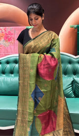 TUSSAR SILK SAREE 04122512