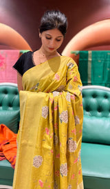 TUSSAR SILK SAREE 22122516