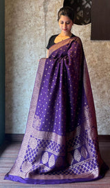 SEMI TUSSAR SILK SAREE 08042521