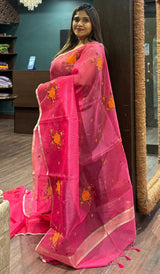 ORGANZA SAREE 21012643