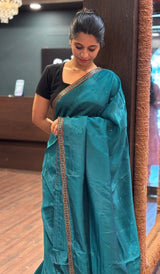 ORGANZA SAREE 19012520