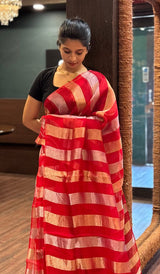 ORGANZA SAREE 23102643