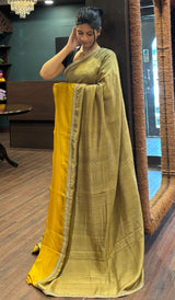 TISSUE CREPE SAREE 23012655