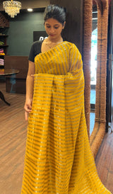 ORGANZA SAREE 23012645
