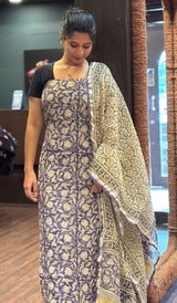 CHANDERI UNSTITCHED SALWAR 15012641