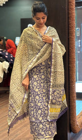 CHANDERI UNSTITCHED SALWAR 15012641