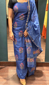 CHANDERI UNSTITCHED SALWAR 15012637