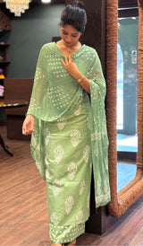 UNSTITCHED COTTON SALWAR 26012627