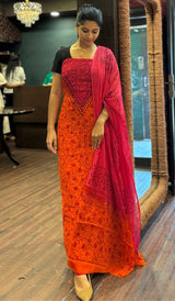 GEORGETTE UNSTITCHED SALWAR 17012612