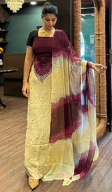 GEORGETTE UNSTITCHED SALWAR 17012614