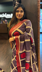 CHANDERI SILK SAREE 01042574