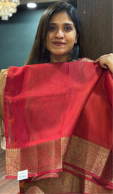 SEMI LINEN SAREE 15092548