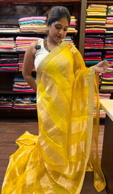 TISSUE ORGANZA SAREE 0702266