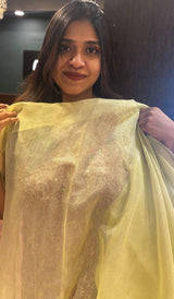 SEMI LINEN SAREE 260525140
