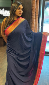 SEMI GEORGETTE SAREE 090425116