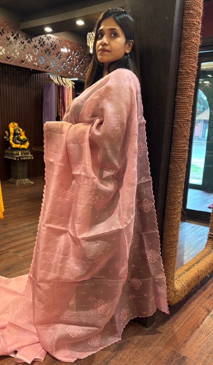 ORGANZA SAREE 26052596 – Ashima Fashion Store