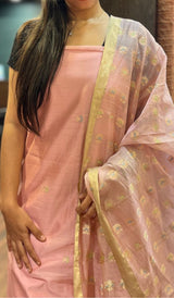 TUSSAR SILK UNSTITCHED SALWAR 3005249