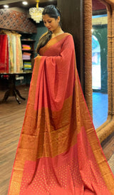 SEMI GEORGETTE SAREE 0410241