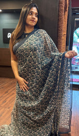 MALAI CHANDERI SAREE 260525124